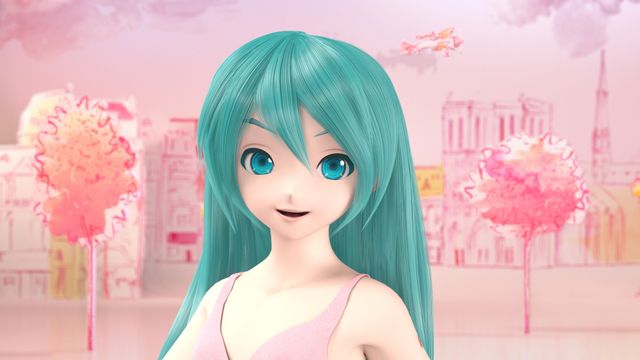 初音ミク、「LUX」シャンプーCMでスカヨハ完コピ！フォトギャラリー：フォトギャラリー