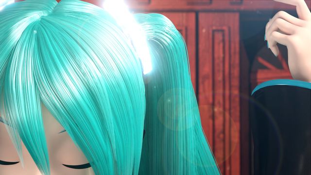初音ミク、「LUX」シャンプーCMでスカヨハ完コピ！フォトギャラリー（5枚目）