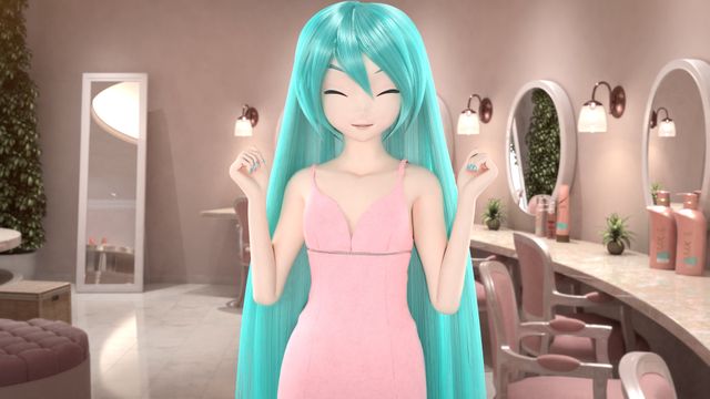 初音ミク、「LUX」シャンプーCMでスカヨハ完コピ！フォトギャラリー（10枚目）