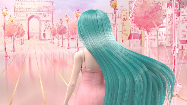 初音ミク、「LUX」シャンプーCMでスカヨハ完コピ！フォトギャラリー（14枚目）