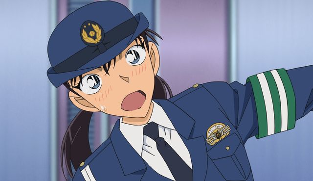 可愛い！三池苗子が登場「名探偵コナン」971話「標的（ターゲット）は警視庁交通部（一）」（6枚目）