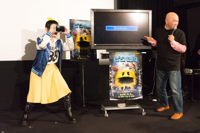 ゲームオタクの浅香唯にとって高橋名人は神様！『ピクセル』ブルーレイ＆DVD発売記念イベント写真ギャラリー（6枚目）