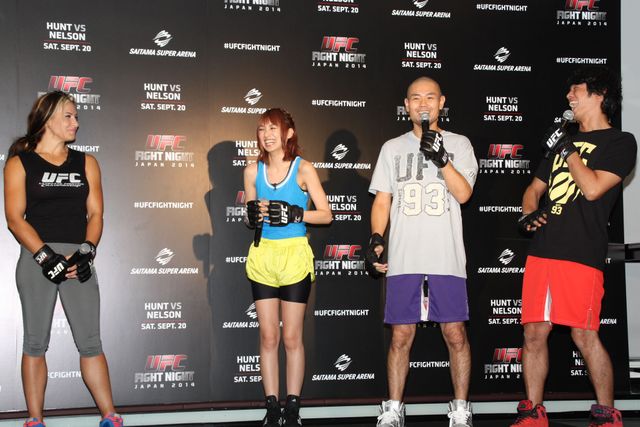 美しすぎる女性格闘家が、南明奈と品川庄司にプロの技を直伝！フォトギャラリー（11枚目）