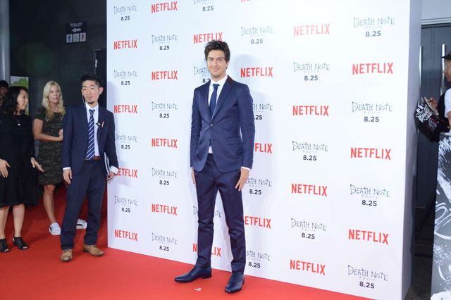 熱く見つめ合うハリウッド版ライト＆L…『Death Note/デスノート』ジャパンプレミアレッドカーペット＆イベント（11枚目）