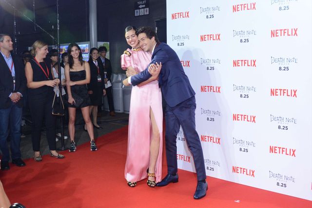 熱く見つめ合うハリウッド版ライト＆L…『Death Note/デスノート』ジャパンプレミアレッドカーペット＆イベント（15枚目）