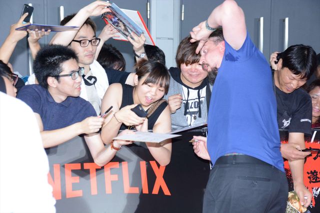 熱く見つめ合うハリウッド版ライト＆L…『Death Note/デスノート』ジャパンプレミアレッドカーペット＆イベント（19枚目）