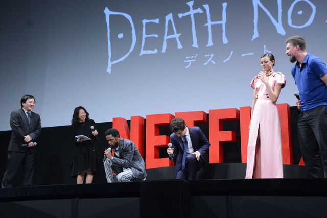 熱く見つめ合うハリウッド版ライト＆L…『Death Note/デスノート』ジャパンプレミアレッドカーペット＆イベント（23枚目）