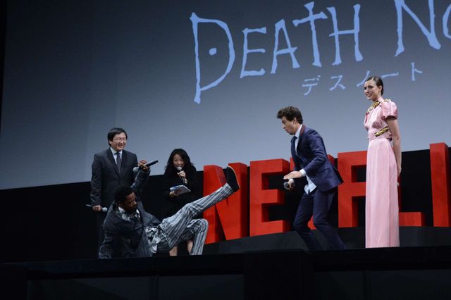 熱く見つめ合うハリウッド版ライト＆L…『Death Note/デスノート』ジャパンプレミアレッドカーペット＆イベント（50枚目）