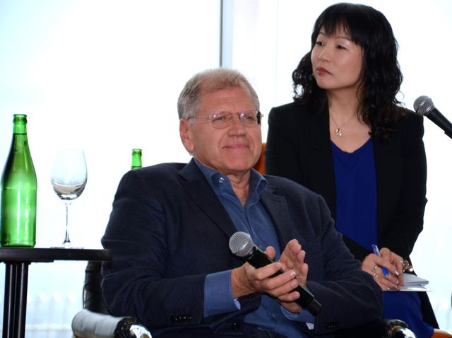 ロバート・ゼメキス監督“未来の日”に来日！新作『ザ・ウォーク』記者会見フォトギャラリー（7枚目）