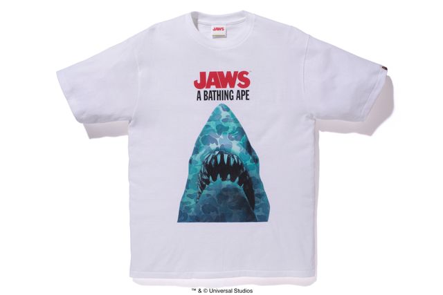 巨大人食いザメになれるかも!?「A BATHING APE」×『JAWS/ジョーズ』コラボコレクション！（5枚目）