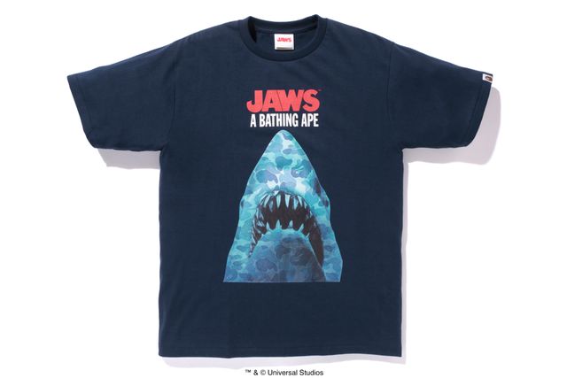 巨大人食いザメになれるかも!?「A BATHING APE」×『JAWS/ジョーズ』コラボコレクション！（8枚目）