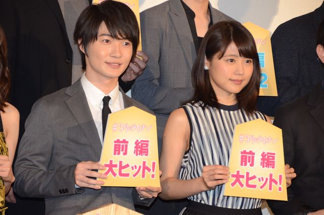 共演者からほめちぎられる神木隆之介『3月のライオン　前編』初日舞台あいさつフォトギャラリー：フォトギャラリー