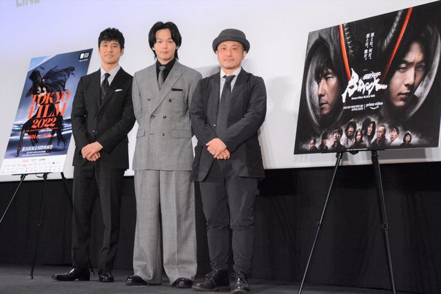 西島秀俊＆中村倫也「仮面ライダーBLACK SUN」ワールドプレミア（5枚目）
