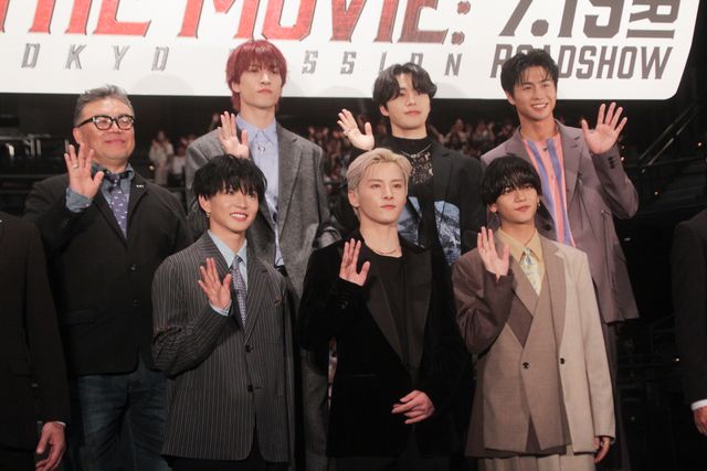 JO1＆FANTASTICSが夢の共演！『逃走中 THE MOVIE』完成披露イベント：フォトギャラリー