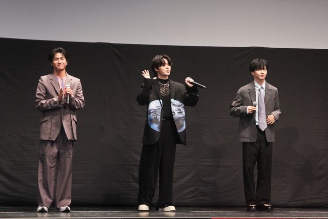 JO1＆FANTASTICSが夢の共演！『逃走中 THE MOVIE』完成披露イベント（7枚目）