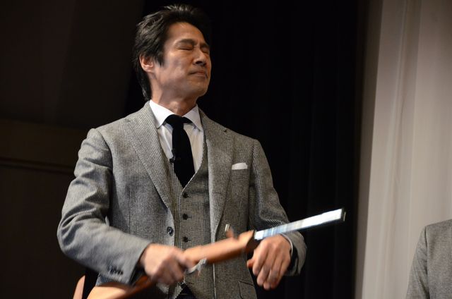 綾瀬はるかの絵に堤真一びっくり！映画『本能寺ホテル』イベント ギャラリー（9枚目）