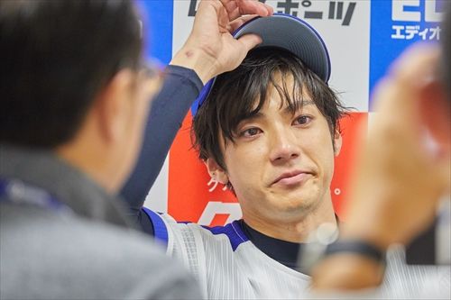 山田裕貴の涙…始球式で見事ノーバン（4枚目）