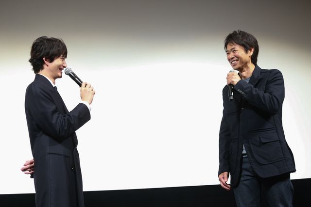 「半分、青い。」子役がリンゴをもって登場！映画『家族のはなし』親子試写会（7枚目）