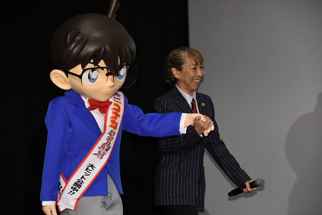 コナン声優が集結！映画『名探偵コナン　緋色の弾丸』公開に感無量（5枚目）