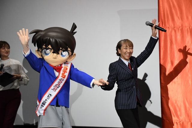 コナン声優が集結！映画『名探偵コナン　緋色の弾丸』公開に感無量（6枚目）