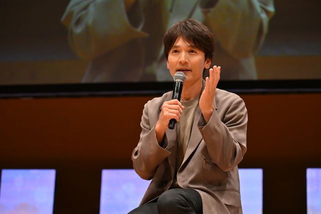「ウルトラマンティガ30thプレミアムステージ」に出席した長野博