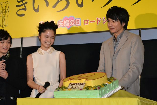 映画『きいろいゾウ』初日舞台あいさつフォトギャラリー（9枚目）