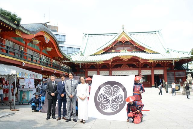 岡田准一主演『関ヶ原』、神田明神で大ヒット祈願（2枚目）
