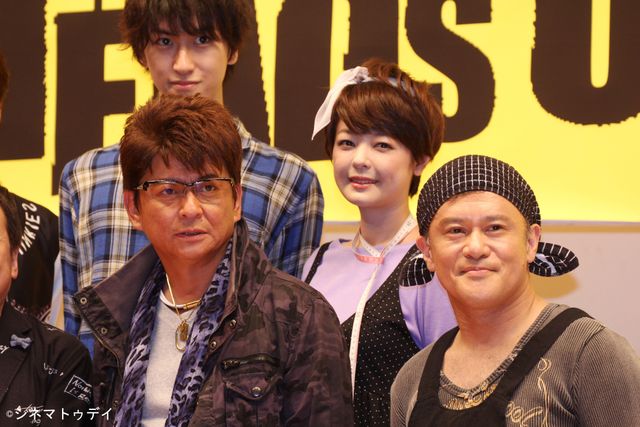 哀川翔、長女・MINAMIと初共演！「HEADS UP!」製作発表フォトギャラリー（6枚目）