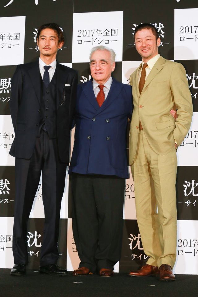 スコセッシ監督の笑顔！窪塚洋介＆浅野忠信と登場！『沈黙　－サイレンス－』来日記者会見フォトギャラリー（2枚目）