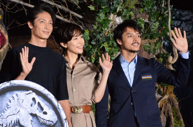 玉木宏・木村佳乃・満島真之介・石川由依・住田萌乃【20枚】『ジュラシック・ワールド／炎の王国』日本語吹き替えキャスト：フォトギャラリー