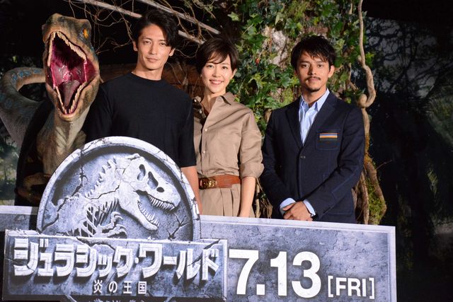 玉木宏・木村佳乃・満島真之介・石川由依・住田萌乃【20枚】『ジュラシック・ワールド／炎の王国』日本語吹き替えキャスト（17枚目）