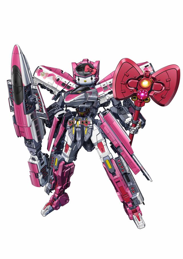 ハローキティ新幹線が変形！プラレール「シンカリオン ハローキティ」（2枚目）