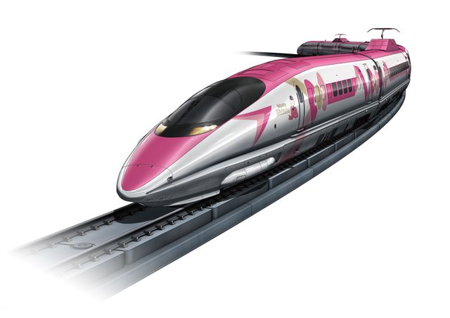 ハローキティ新幹線が変形！プラレール「シンカリオン ハローキティ」（3枚目）