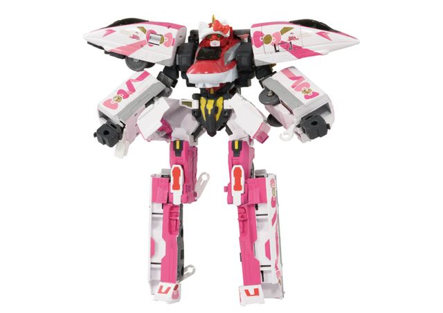 ハローキティ新幹線が変形！プラレール「シンカリオン ハローキティ」（5枚目）