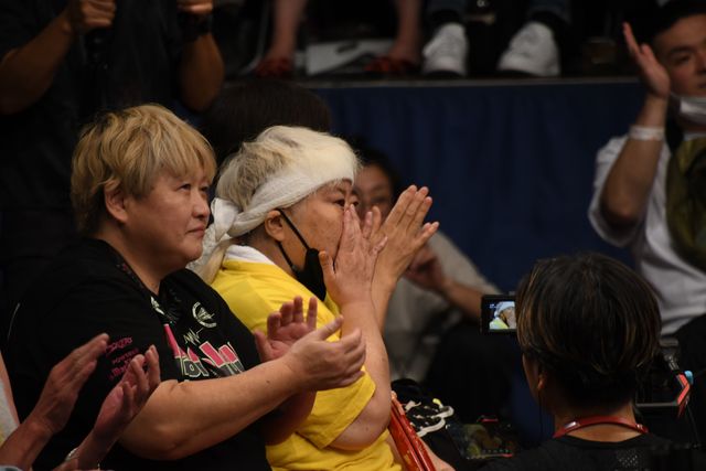 唐田えりか、会見で連続の涙…「極悪女王」レスラー役キャスト大集合（8枚目）