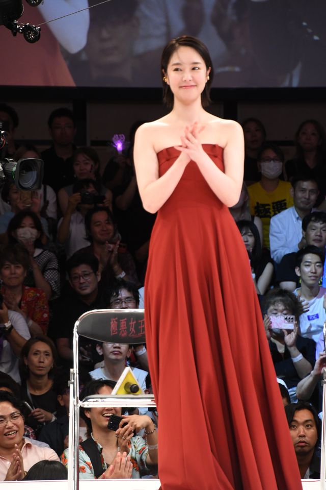 唐田えりか、会見で連続の涙…「極悪女王」レスラー役キャスト大集合（14枚目）