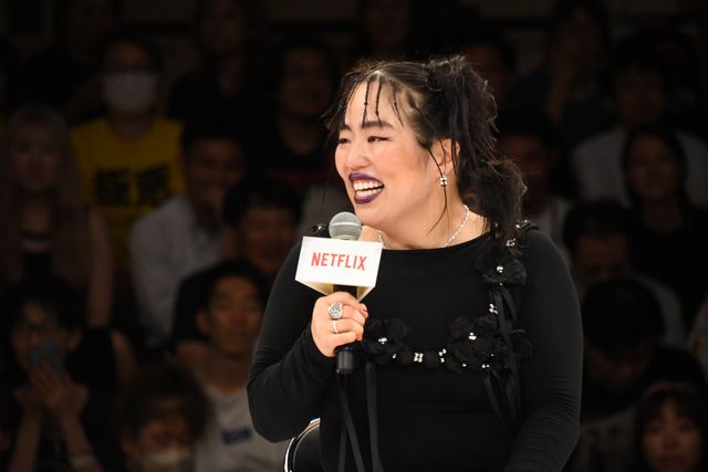 唐田えりか、会見で連続の涙…「極悪女王」レスラー役キャスト大集合（17枚目）