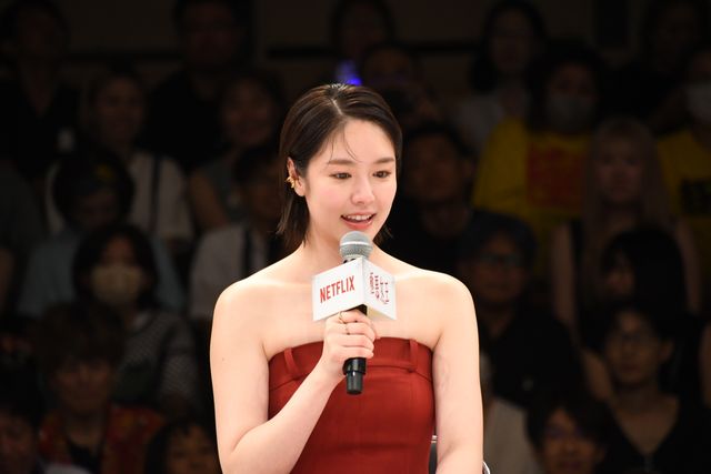 唐田えりか、会見で連続の涙…「極悪女王」レスラー役キャスト大集合（19枚目）