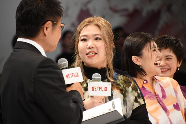 唐田えりか、会見で連続の涙…「極悪女王」レスラー役キャスト大集合（29枚目）