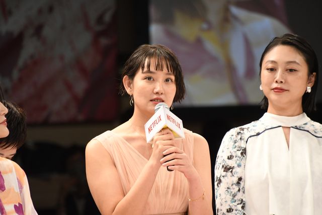 唐田えりか、会見で連続の涙…「極悪女王」レスラー役キャスト大集合（32枚目）