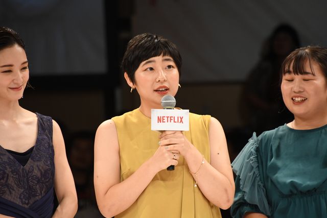 唐田えりか、会見で連続の涙…「極悪女王」レスラー役キャスト大集合（34枚目）