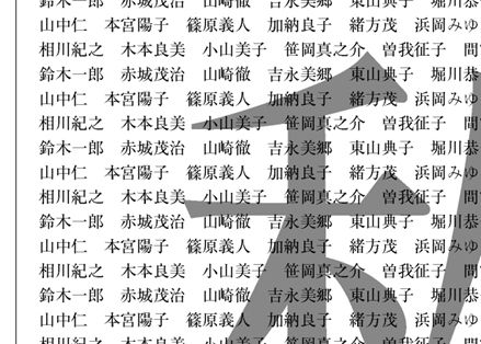 「SMAP大応援プロジェクト～新聞メッセージ・どうか届きますように～」掲載イメージフォトギャラリー（2枚目）