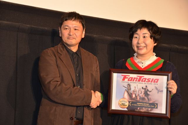 最優秀女優賞の大島、待遇の良さにビックリ！『福福荘の福ちゃん』完成披露試写会フォトギャラリー（9枚目）