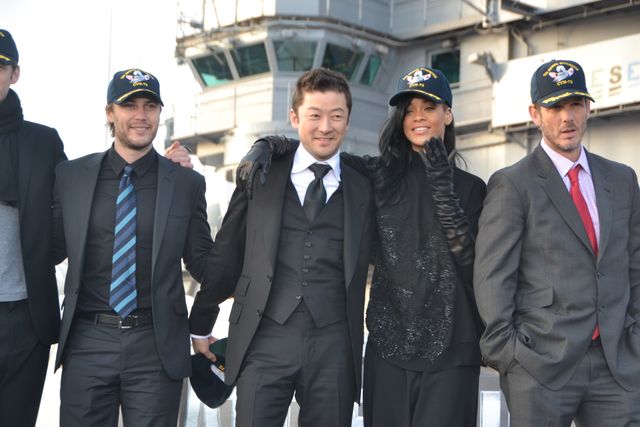 映画『バトルシップ』艦上来日記者会見写真ギャラリー（15枚目）