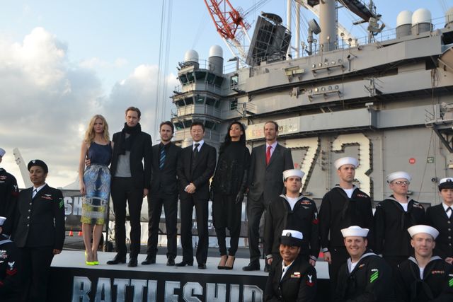 映画『バトルシップ』艦上来日記者会見写真ギャラリー（18枚目）