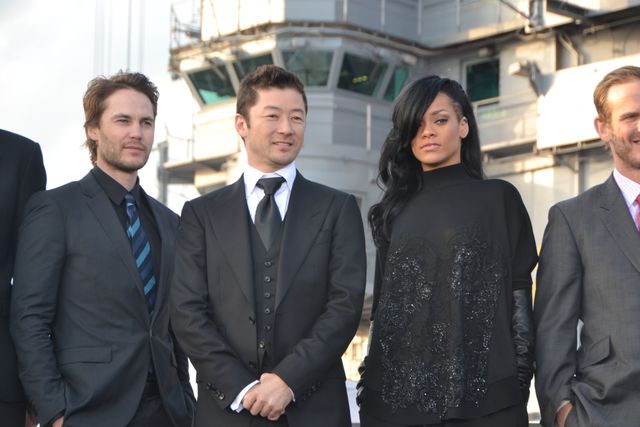 映画『バトルシップ』艦上来日記者会見写真ギャラリー（23枚目）