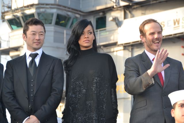 映画『バトルシップ』艦上来日記者会見写真ギャラリー（24枚目）