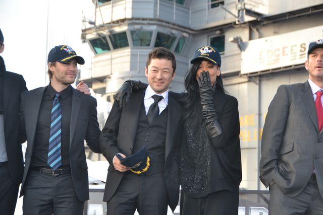 映画『バトルシップ』艦上来日記者会見写真ギャラリー（25枚目）