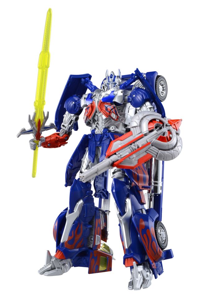 最新作で登場した新デザインのオプティマスやバンブルビーをチェック!!変形フィギュアフォトギャラリー