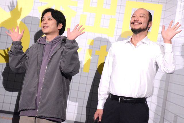 二宮和也＆河内大和『8番出口』あのシーンを再現！興収50億突破記念舞台挨拶（18枚目）